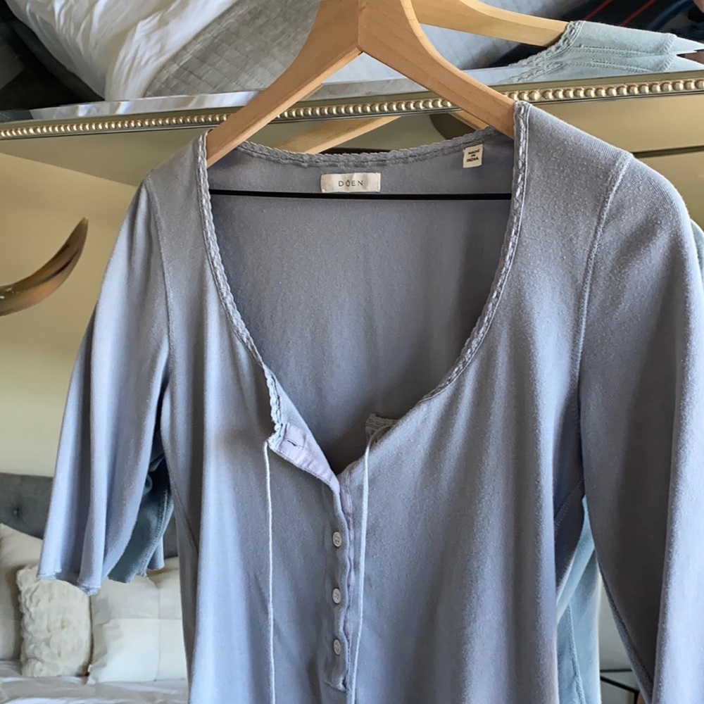 Doen Vintage Blue Top